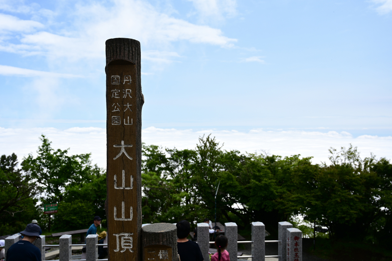 丹沢の大山